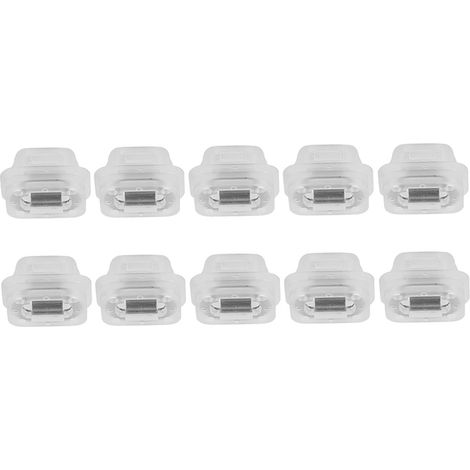 Kit de 10 Œillets/Clips de Garniture de Porte Translucides - pour BMW E46, E90/E91/E92/E93