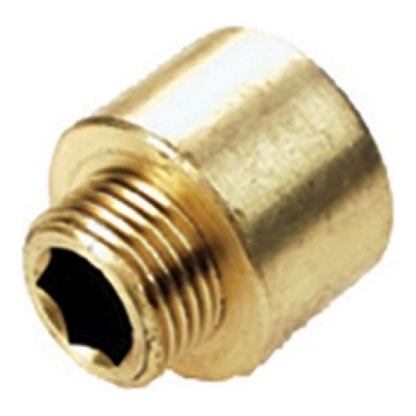 RIDUZIONE FM IN OTTONE GIALLO PESANTE IBP 1/4 x 1/8