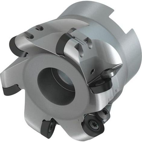 Kopier-Planfräser ISO 66A06R-SCMORD12-CF D.27mm m. Wendeplatte Schneid-D.66mm (1/3)