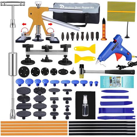 Car Ventouse Carrosserie et Debosselage Carrosserie, Marteau Carrossier, Auto Kit Debosselage sans Peinture (1/5)