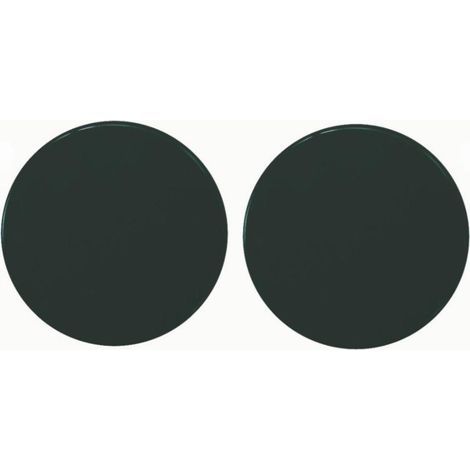 Pareja de cerraduras de roseta S80 NORMBAU - Caño de caña - Negro 16 - 247060