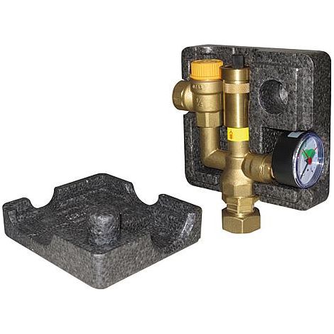 Groupe de securité Easyflow type SG 50 Mini ecrou-raccord DN25 1"