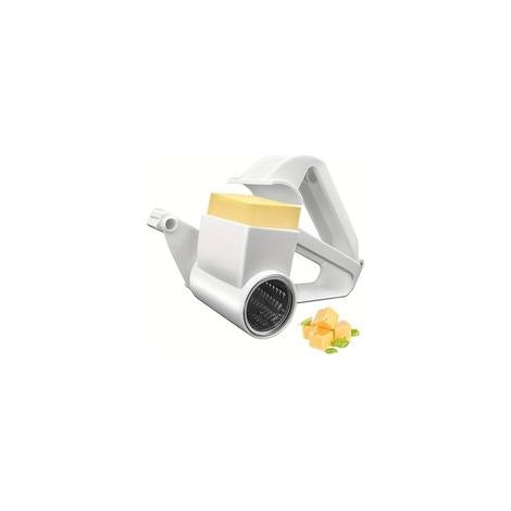 Grattugia per formaggio con manico, grattugia per formaggio per uso domestico, grattugia rotante manuale, utensile da cucina, accessori da cucina - Crezuo