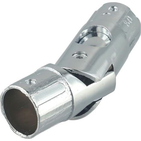 Pièce de rechange pivotante pour parasol en aluminium - Pour barres de 38 mm - Adaptateur de parasol robuste - Pour terrasse, jardin, balcon, café (1/5)
