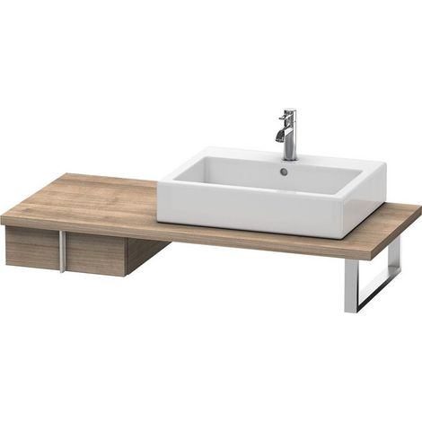 Duravit Vero Armario bajo para consola, 6567, 1 cajón, 400 mm, Color (frente/cuerpo): Cerezo del Tesino - VE656707373