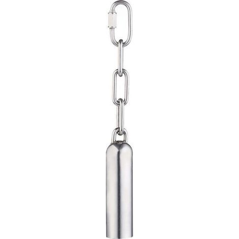 Cloche en acier inoxydable pour oiseaux, Cage a oiseaux resistante Jouets pour les perroquets, Gris africains, Aras, Petites cacatoes (1/5)