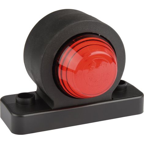 Luz de posición LED, roscada, 93,5 x 73 mm, 12/24 V