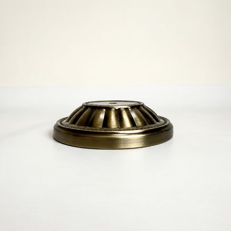 Socle de Lampe de Table Rétro en Fer Forgé, socle en bronze vert 4, 15,5 × 15,5 × 4 cm, 100 g – Livraison gratuite