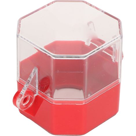 Ortviai Protection pour Bouton d'Arrêt d'Urgence Transparente D52A PC