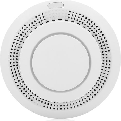 Détecteur de fumée WiFi, alarme incendie, contrôle à distance via application mobile, alarme 85 dB pour TUYA (1/5)