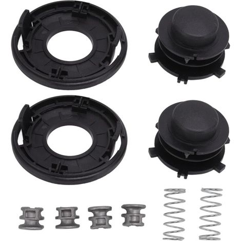 Stück 4002-713-3017 Trimmerkopfspule für Stihl AutoCut 25-2 Fs90r Fs100rx Zubehör, Unkrautvernichter-Ersatzteilzubehör, 4002 713 3017 9708 Kappenkombination Stihl (1/4)