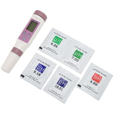 Wasserteststift, Monitor de calidad del agua fabricado en material ABS de alta sensibilidad para el tratamiento de aguas residuales (1/5)