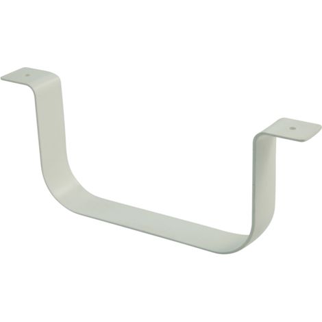 sostegno per canale piatto - 150x80 bianco pvc.