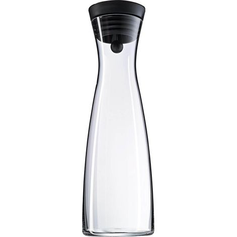 WMF Basic 0617726040 Karaffe in 1,5 l (Noir) aus Glas, System Close Up, hoch 32,7 cm, groß 11,3 cm, ohne Zubehör (1/5)