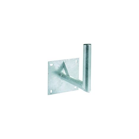 HDSAT Bras coudé Déport 250mm Diamètre 40mm Acier Galva Fixation antenne parabole satellite (1/2)
