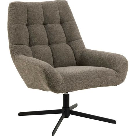 Sillón Norsica 372, Marrón, 88x73x82cm, Tapiz, Patas: Metal, 0 (1/5)