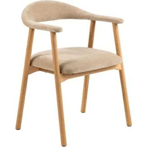 Addi Esszimmerstuhl mit Armlehne beige. (1/5)