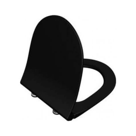 Sedile coprivaso Vitra Nero Matto serie sento soft close (1/3)