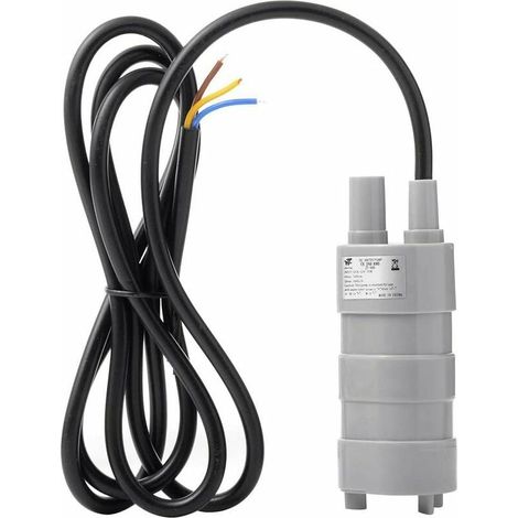 Pompe à eau haut débit 12 V CC - Pompe submersible pour camping-cars, étangs, aquariums, douches et jardins - Débit 840 l/h (1/5)