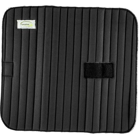 Set di 4 sottofasce in feltro imbottite con gommapiuma: Taglia unica, Verde
