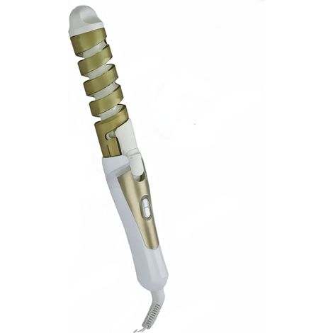 Telefunken Multi Styler M07177 Arricciacapelli a Spirale Ceramica 200°C Bianco/Oro