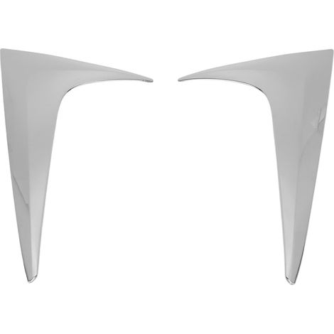 Becquet de vitre latérale arrière de voiture chromé, 2 pièces, remplacement pour Mazda CX‑ 5 CX5 KF 2017 – 2021 (1/5)