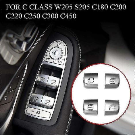 boutons de commande de lève-vitre pour portes et fenêtres, compatibles avec Mercedes-Benz Classe C W205, GLC et W253 (1/4)