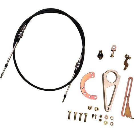 1 set. Color: see photo. Material: metal. Gear linkage set, steering column cable, gear linkage.--DTEKGAZ