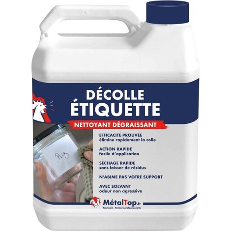 Decolle Etiquette - 5 L - Incolore - Metaltop