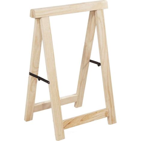Pinpro ASTIGARRAGA cavalletto in pino, H.75 x L.53 cm ASTIGARRAGA