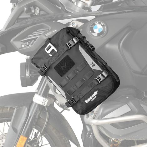 Motorrad Sturzbügeltasche 6L Wasserdicht mit MOLLE System & Schultergurt (1/5)