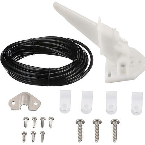 Capteur auto Marine Yacht Flow Meter pour Hydraulic Pressure Speedometer 20FT (6m) PVC Tube with Clams Shells Cla (1/5)