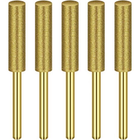 5PCS Mèches à Graver Émeri Multifonction Diamant 3mm Jade Gemme pour Outil Rotatif (1/2)
