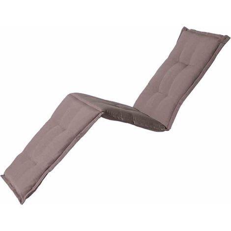 Panama taupe, Auflage zu Liegen 50% Baumwolle / 45% Polyester