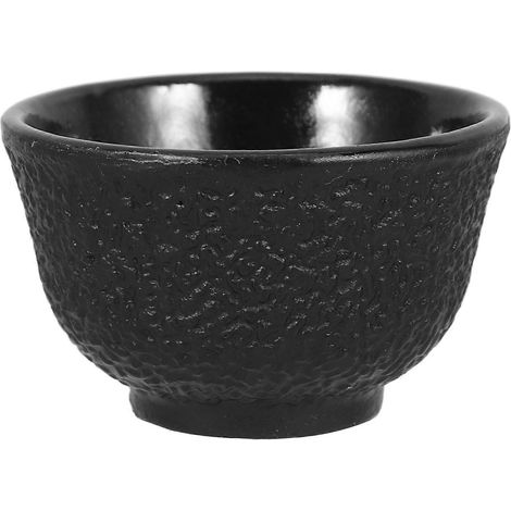 Lot de 3 tasses à thé japonaises en fonte, style rétro vintage, élégantes et conservant la chaleur, 35 ml (1/5)