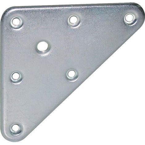 Plaque triangulaire pour fixation de pieds - ETABLISSEMENT ROBERT LUDMANN