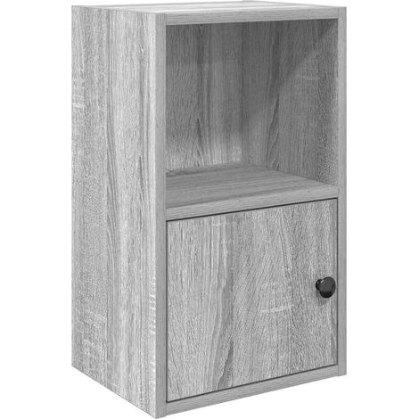 Maison Exclusive - Bücherregal Grau Sonoma 31x24x52 cm Holzwerkst