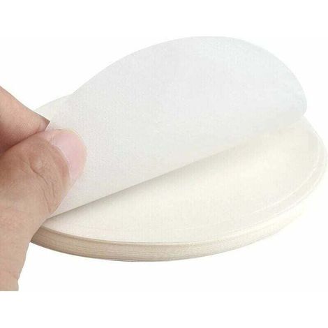 Lot de 500 papiers antiadhésifs pour Presse à Hamburger Burger Steak Haché,Ustensile de barbecue11,5 cm de Diamètre (1/4)