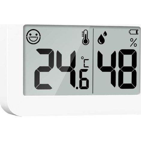 ORYX termometro digital con indicador humedad , Termómetro Digital con Indicador de Humedad y Multiusos- Añade funcionalidad a tu hogar con este moderno termómetro digital, q (1/4)