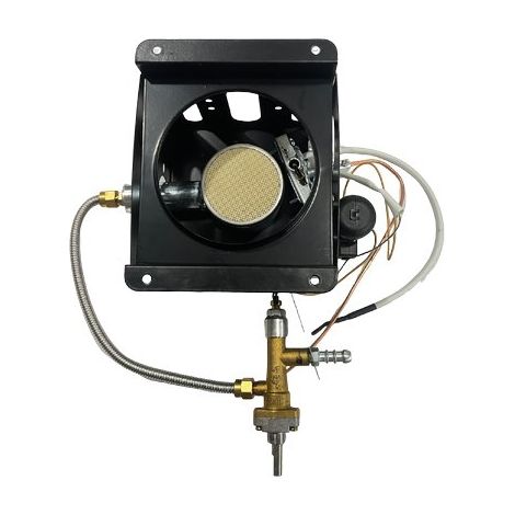 BRUCIATORE STUFA GAS ROUND PATIO FLAME DOMUS - CM 180