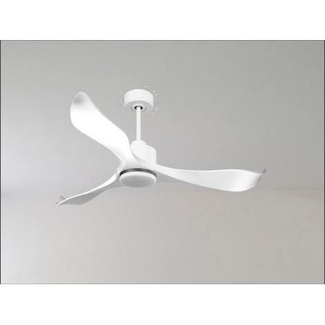 Modulo de KlassFan - Ventilateur de plafond Lumière blanc bois clair idéal de 25 à 40 m KLDC4P5SW166l1wi (1/5)