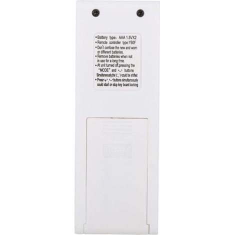 Télécommande universelle YBOF avec écran pratique, faible consommation et fonctions complètes pour climatiseur Gree (1/5)