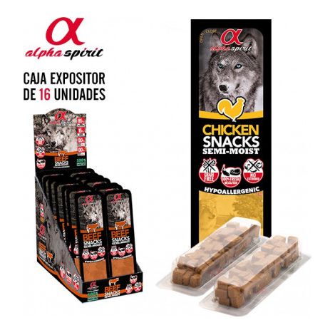 Alpha Spirit Snack Tacos fÙr Hundepack 16 x 35 g