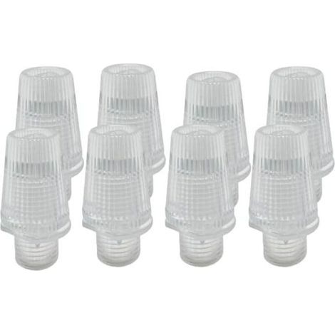 Pack de 8 Serre-câbles Presse-étoupes Transparent Fixation et Maintien des Câbles Électriques pour Douilles Soulagement de la Tension pour les Câbles Sécurité Fabrication Italienne (1/5)