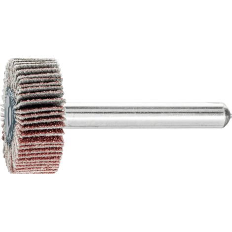 PFERD TOOLS Korund Fächerschleifer F Ø 25x10mm Schaft-Ø 6 mm A80 für Feinschliff und Finish 10 Stk (1/5)