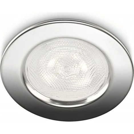 PHILIPS SPOT DA INCASSO LUCE CALDA BIANCA LED CROMO (1/4)