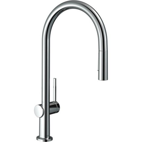 hansgrohe Talis M54 monomando de cocina 210, ducha extraíble, 2