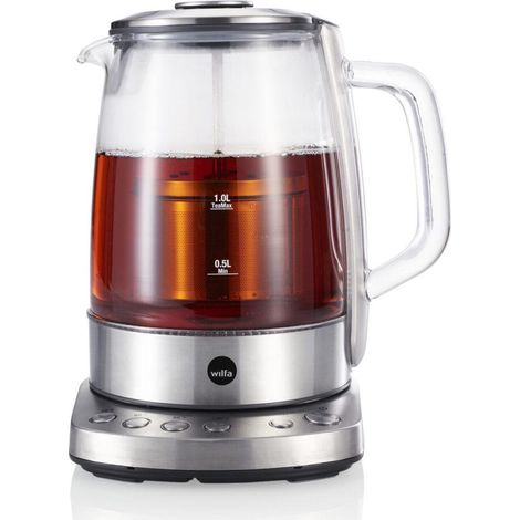 Wilfa TM-1500S Wasserkocher 1,25L Silber Transparent