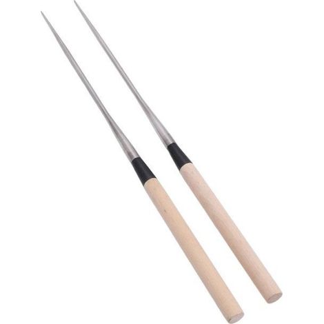 Baguettes de sushi Baguettes à Sushi professionnelles en bois massif et acier inoxydable, baguettes table asiatique (1/4)