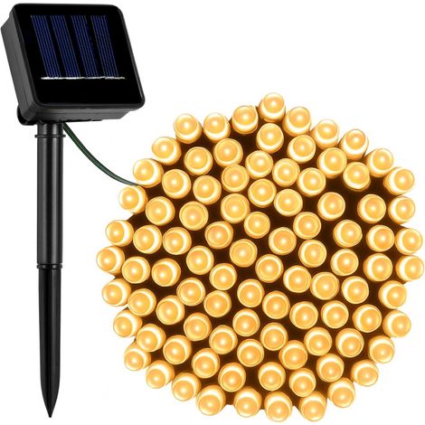Linder Exclusiv Cadena de luces solares 150 LED Blanco cálido (1/5)